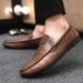 2026 New Fashionable Men's Loafers Spring And Summer, Trendy Casual Shoes, British Style Low-top Business Leather Shoes_vogvips.com