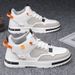 Spring New Breathable High Top Men's Versatile Small White Thick Sole Sports Casual Board Trendy Shoes_vogvips.com