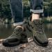 New Anti-splashing Water Mid-top Warm Outdoor Hiking Shoes Hiking Shoes_vogvips.com