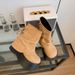 Women's Chunky Heel Round Toe Chelsea Boots Comfortable Platform Ankle Boots With Bow Detail Casual Slip-On Booties Casual Sports Martin Boots_vogvips.com