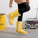 Northeast Winter Snow For Women, Thick-Soled, Cotton Shoes, Warm, Waterproof, Non-Slip, Fleece-Lined, Mid-Calf Boots_vogvips.com