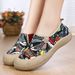 Women's With Soft Soles That Are Not Tiring For The Feet, Spring Trend Fly Woven Breathable Shallow Mouth Single Casual_vogvips.com