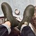 Large Size High Top Martin Boots Men's Side Zipper Platform Boots Tooling Locomotive Boots_vogvips.com
