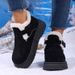 Women's Shoes Thick Soled Snow Boots For Women, Winter Fleece Lined Meridian Loafers_vogvips.com