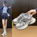 Dad Shoes Female Student Sports Running Shoes Casual Shoes Platform Height Increase_vogvips.com