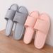 New Family Slippers Summer Non-slip Indoor Couples Home Sandals Women's Lightweight Home Drag_vogvips.com