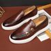 Fashion casual leather shoes men's shoes men's board shoes_vogvips.com