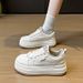 Little White Shoes Female And Female Students Leisure Sports Versatile Board Shoes Street Shooting_vogvips.com