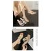 36-43 Large Size Elegant Slippers New Stylish Square Toe Stiletto Party Wine Glass Transparent High Heels_vogvips.com