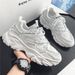 Designer Men's Sneakers 2025 Fashion White Comfortable Running Shoes Man Anti Slip Platform Casual Sneaker Tennis Training Shoes_vogvips.com