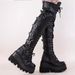 Demonia 9.5Cm Thick Sole New Gothic Wedge Over-The-Knee For Women Dark Temperament Hot Girl Long Boots_vogvips.com