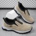 2023 Autumn Winter New Thick Sole Large Size 36-50 Women's Slip-On Lazy Outdoor Walking Shoes_vogvips.com