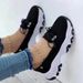 Women's Plus Size Casual Shoes For Export 2023 Spring European And American Style Thick-Soled Front-Lace-Up Shoes_vogvips.com