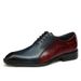 New men's formal leather shoes laser craft men's shoes Goodyear cowhide wedding fashion shoes_vogvips.com