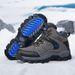 Winter Snow Boots Women High-top Outdoor Warm Thick-soled Solid-color Outdoor Shoes Men Wear-resistant Casual Ankle Boots Men_vogvips.com
