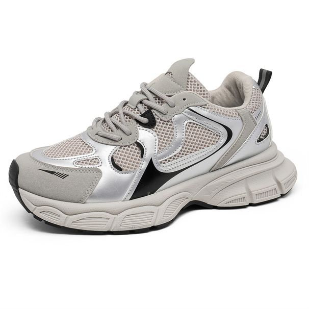 Men's European Style Platform Dad Shoes Spring New Breathable Casual Sports Trendy Height Increasing Chunky Shoes YH02_vogvips.com