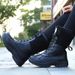 Ladies' Snow Boots, Outdoor Leisure Boots, Long Tube, Fashionable, Warm And Plush Snow Boots_vogvips.com