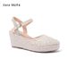 Women's Rope-Wrapped Platform Sandals - Wide Width Chunky Heel Summer Shoes For Women_vogvips.com