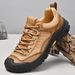 Men's Hiking Shoes Autumn Outdoor Casual Shoes Closed Toe Soft Sole Slip-Resistant Wear-Resistant Work Shoes Large Size_vogvips.com