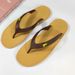 Thai Tire Soled Herringbone Slippers For Men's Summer Outings, Anti Slip And Durable, Fashionable Beach Clamp Feet, Pure_vogvips.com