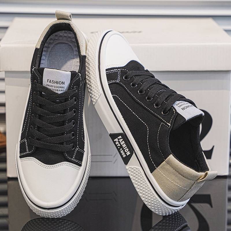 Canvas Shoes For Men, New Anti-slip Sports Board Shoes For Spring And Summer 2025, Breathable, Casual And Versatile Men's Shoes_vogvips.com