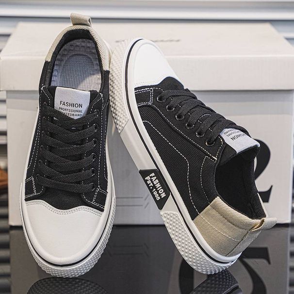 Canvas Shoes For Men, New Anti-slip Sports Board Shoes For Spring And Summer 2025, Breathable, Casual And Versatile Men's Shoes_vogvips.com