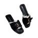 Women's Shoes Summer Fashion Flat Slippers_vogvips.com