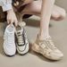 Sports Shoes For Women In Autumn 2025, New Thick Soled Versatile Dad Shoes, Anti Slip Soft Soled Casual Running Shoes, White Shoes_vogvips.com