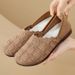 Women's Casual Shoes One-pedal Mother Shoes Lazy Shoes Light And Comfortable Feet Women's Single Shoes_vogvips.com