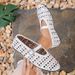 Large Mesh And Fashionable Flat Sandals Women's Summer New TEUM Breathable Casual Single Shoes For Women_vogvips.com