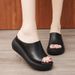 Women's Wedge 2022 Summer New Fashion Peep-Toe Open-Toe Thick-Soled Retro Roman Sandals_vogvips.com