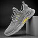 Summer Breathable Flyknit Sports Casual For Men, Korean Style Outdoor Travel Shoes, Quick-Lace Trendy Shoes_vogvips.com