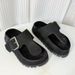 26ss Cat Flip-Flops 2025 Head For Women, Summer Outdoor Slip-On Lazy Beach Thick-Soled Height-Increasing Toe-Post Sandal_vogvips.com