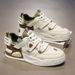 Newmillon Casual Board Trendy Student Versatile Breathable Sports Seasonal Men's Shoes_vogvips.com