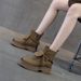 Martin Boots Women's Retro Casual Simple Versatile Short Boots Travel Mountaineering Rhubarb Boots_vogvips.com