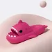 Women Cartoon Shark Slippers Men Flip Flops Indoor Bathroom Slides Summer Couple Fashion Flat Shoes Soft EVA Beach_vogvips.com