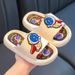 Astronaut Interior Home Bath Soft Bottom Children Slippers_vogvips.com