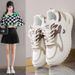 Women's Thick-soled Sports For Running, Shock-absorbing, Lightweight, Spring Wear-resistant, With A Comfortable Feel,_vogvips.com