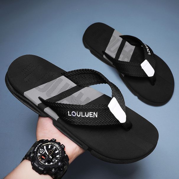 High Quality Fashion Casual Flip Flops Breathable Antiskid Beach Slippers Men Summer Outdoor_vogvips.com
