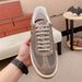 European Export Genuine Leather Men's German Army Trainer Tennis Shoes_vogvips.com