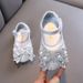 Girls Princess Baby Little Big Boys Girls Bow Single Shoe Leather Dance Show Shoes_vogvips.com