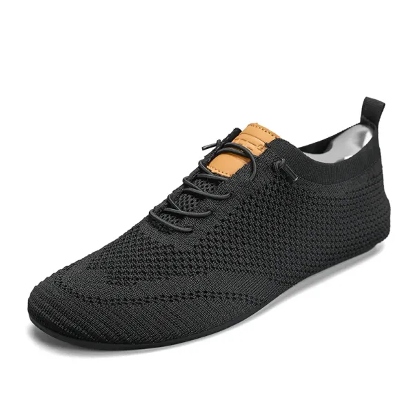 YRZL M's Summer Mesh Thin Bottom New Style Breathable Non-Slip Casual Walking Slippers Lightweight Driving Shoes For_vogvips.com