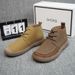 European Warm Series Autumn Winter New 2025 Men's Genuine Martin Lace-up Casual Shoes British Style Leather Soft Sole Short Boots_vogvips.com