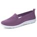 Old Beijing Cloth 2025 New Women's Breathable Flat Single Slip-On Soft Sole Mom Casual Shoes_vogvips.com