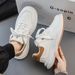 Men's 2026 New Spring Lightweight White Sneakers, Versatile Fashionable Breathable Youth Niche Trendy Shoes_vogvips.com