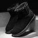Winter Snow Boots Cotton Shoes Plus Velvet Warm Boots Plus Cotton Men's Shoes Tide Shoes Outdoor_vogvips.com
