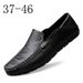 Men's Round Head Foot Non-slip Single Shoes Men's Casual Cortex Embossed Men's Shoes_vogvips.com
