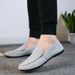Men’s Shoes Social People's Toe Shoes Men's Spirit Korean Version All Match Lazy Shoes Men's Canvas Shoes Youth Trend Men's Toe Shoes Trendy Shoes_vogvips.com