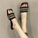 Ethnic Style Fisherman Sandals For Women To Wear In Summer, Size 41-43 Large Grass Woven Sweat Absorbing Flat Bottomed_vogvips.com
