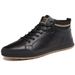 Invisible Mid-top Heightening Shoes Men's Breathable British Style Sot Sole Inner Heightening Men's Shoes Sports And Leisure Board Shoes_vogvips.com